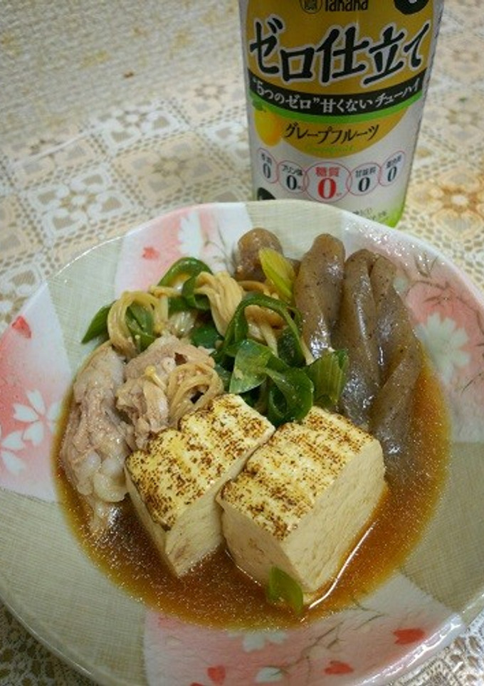 【家呑み】すき焼き風煮物-レシピのメイン写真