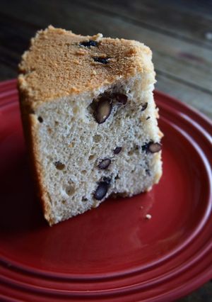 黒豆のシフォンケーキ-レシピのメイン写真