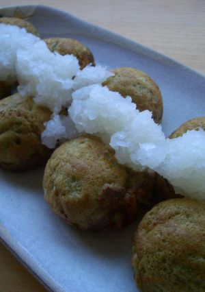 おろしダレの青汁タコ焼き-レシピのメイン写真