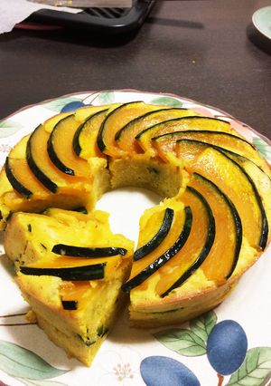 カボチャのパウンドケーキ♡ハロウィンにも-レシピのメイン写真