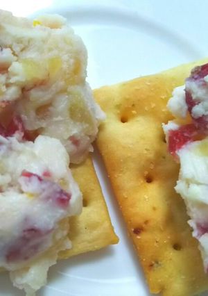 混ぜるだけ焼かないチーズケーキ風クリーム-レシピのメイン写真
