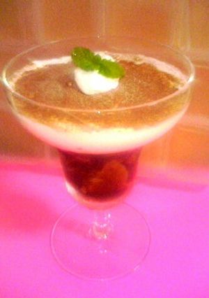 ビスケット入り♪コーヒーゼリーティラミス-レシピのメイン写真
