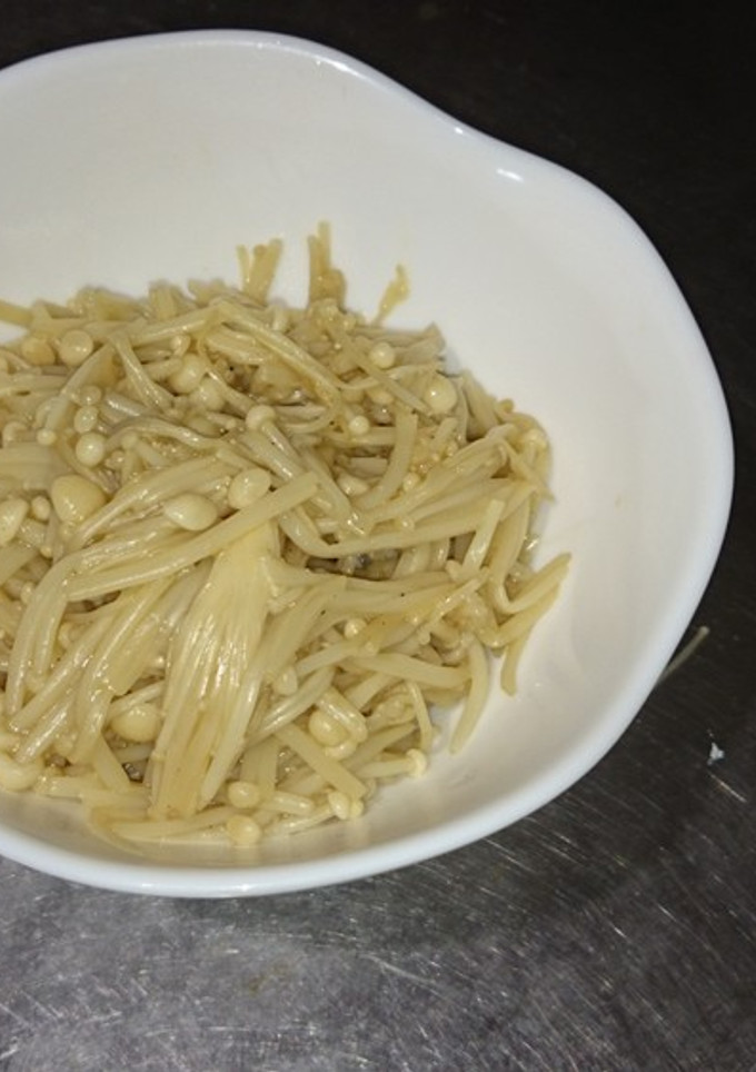 ダシダで簡単エノキ炒め-レシピのメイン写真