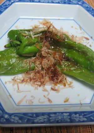 万願寺とうがらしのおかかだし醤油-レシピのメイン写真