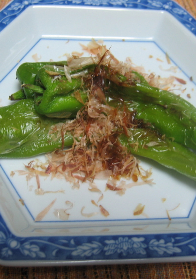 万願寺とうがらしのおかかだし醤油-レシピのメイン写真