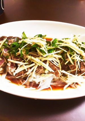 絶品！簡単！鰹のタタキの食べ方✩-レシピのメイン写真