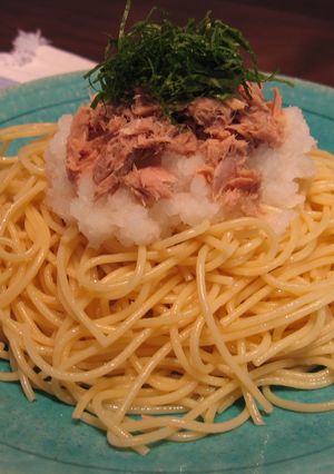 ヘルシー☆大葉とツナのおろしスパゲッティ-レシピのメイン写真
