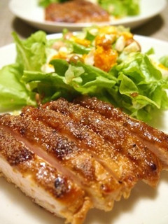 鶏ムネ肉で こく旨オイスターマヨ焼き♪-レシピのメイン写真
