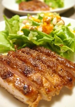 鶏ムネ肉で　こく旨オイスターマヨ焼き♪-レシピのメイン写真