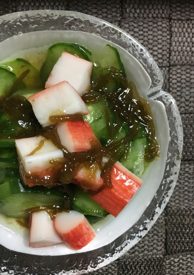 簡単きゅうりとカニカマの酢の物-レシピのメイン写真