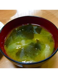 ネギとワカメの味噌汁-レシピのメイン写真