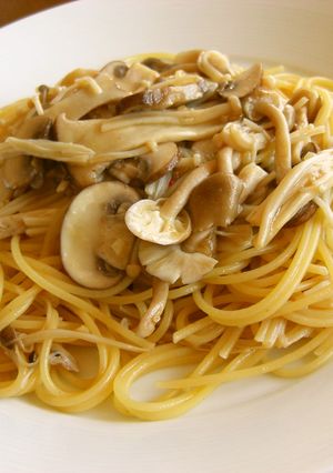 ランチに　きのこたっぷり和風パスタ-レシピのメイン写真