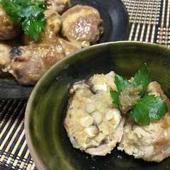 รูปของ ダシ香る肉巻きおからの含め煮♡