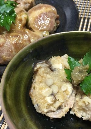 ダシ香る肉巻きおからの含め煮♡-レシピのメイン写真