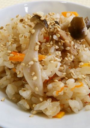 【妊娠中から産後】簡単炊込みご飯-レシピのメイン写真