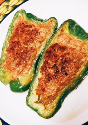 本格 ハンバーグ種で☆ ピーマンの肉詰め-レシピのメイン写真