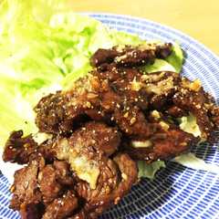 【スタミナ満点】牛肉カルビ にんにく焼き-レシピのメイン写真