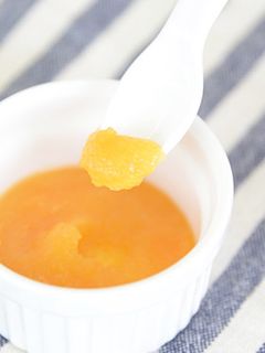 【離乳食初期】さつま芋と人参のペースト-レシピのメイン写真