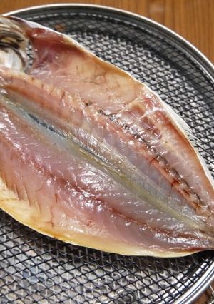 自家製♪あじの干物作り方【捌き方有】-レシピのメイン写真