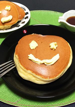 ホットケーキにおえかき♪親子で楽しい♪-レシピのメイン写真