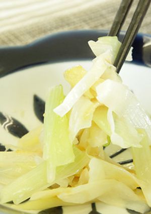 まこもとねぎの酢味噌和え-レシピのメイン写真
