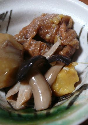 仙台麩と栗の煮物-レシピのメイン写真
