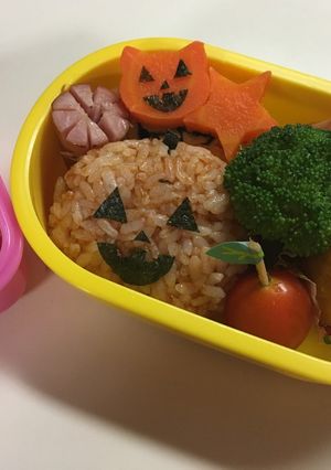 ハロウィン弁当-レシピのメイン写真