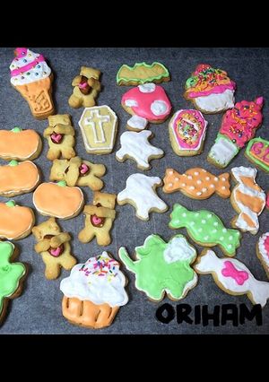 ハロウィン♡アイシングクッキー-レシピのメイン写真