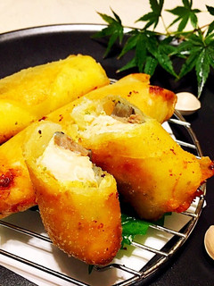秋鮭タルタルチーズ春巻き-レシピのメイン写真