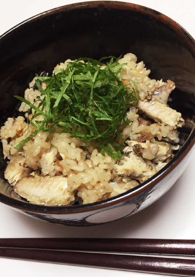 さんまといろいろきのこの炊き込みご飯-レシピのメイン写真