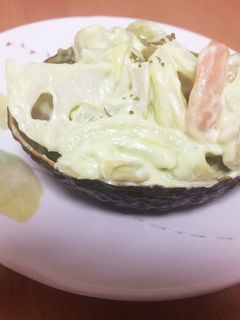 エビと根菜のアボカドサラダ-レシピのメイン写真