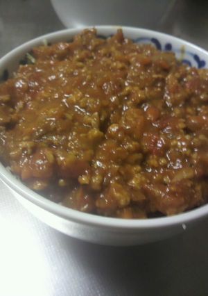 豚ひき肉Ｄｅカレー-レシピのメイン写真