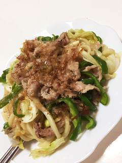 絶品(‾∇‾)塩焼きうどん-レシピのメイン写真