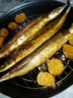 長谷燻鍋で汐秋刀魚の燻製-レシピのメイン写真