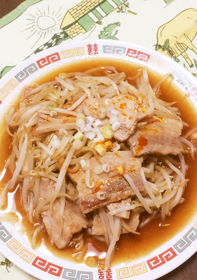 超時短★豚肉ともやしの中華風炒め-レシピのメイン写真