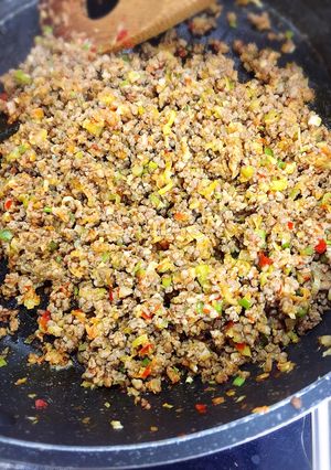 担々麺や麻婆豆腐の肉味噌風を冷凍ストック-レシピのメイン写真