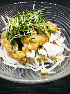 冷しゃぶのおくらとろろ掛け~-レシピのメイン写真