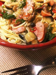 あまり物の野菜で塩麹パスタ☆-レシピのメイン写真
