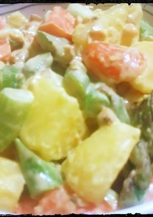 デパ地下風？カミカミホットサラダ-レシピのメイン写真