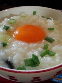 目玉お粥(血管プラークダイエット946)-レシピのメイン写真