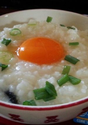 目玉お粥（血管プラークダイエット946）-レシピのメイン写真