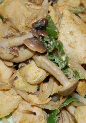 ご飯にぴったり～カレーマヨ鶏野菜炒め♪-レシピのメイン写真