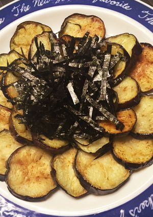 ナス焼きを海苔といっしょに。-レシピのメイン写真