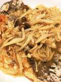 カレイ唐揚げのきの子あんかけ