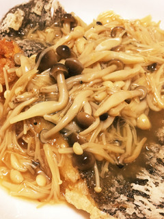 カレイ唐揚げのきの子あんかけ-レシピのメイン写真