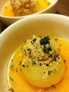 まるごと玉ねぎの肉詰めスープ♪-レシピのメイン写真
