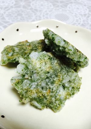 たたいて混ぜて！レンコンと長芋の磯部焼き-レシピのメイン写真