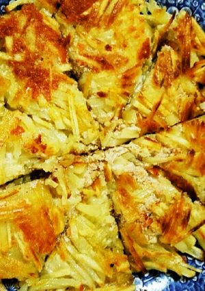 サクサク食感が楽しいタラモチーズガレット-レシピのメイン写真