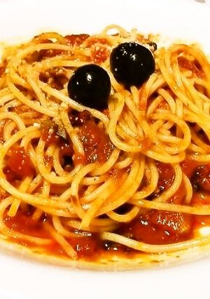 アンチョビパスタ　プッタネスカ-レシピのメイン写真