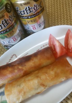 鶏ひき肉の春巻-レシピのメイン写真